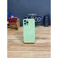 Silicon Case iPhone12 Pro Max 6.7" Green